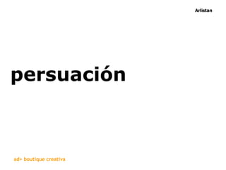persuación 