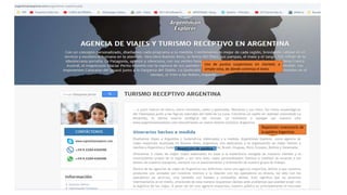 Uso de puntos suspensivos sin claridad, a
simple vista, de dónde continúa el texto
Repetición innecesaria de
la palabra Argentina
Repetición de palabra
 