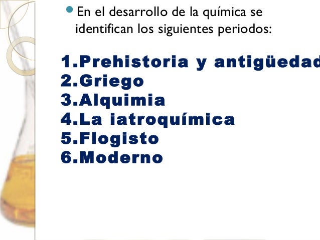 evolucion histotorica de la QUIMICA.. SILVIA FRIAS