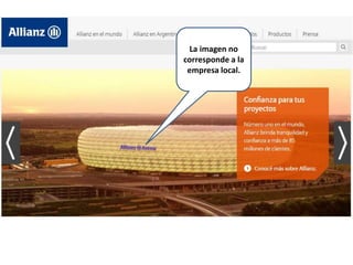 La imagen no
corresponde a la
empresa local.
 