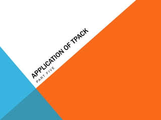 TPACK - Systemtic Integration of Technology | PPTX