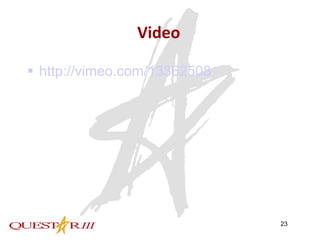 Video http://vimeo.com/13362508 