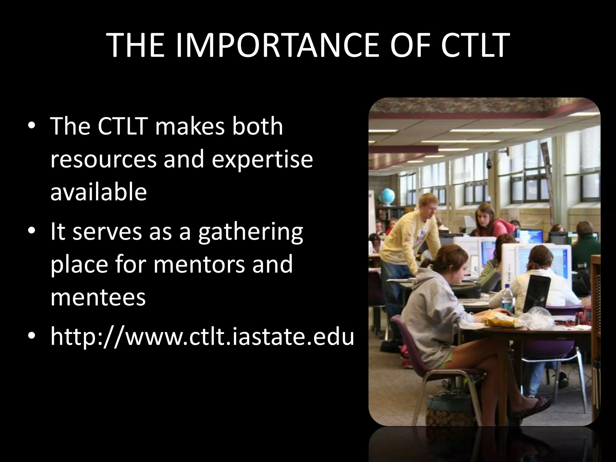 Encourages Integration Across the Program