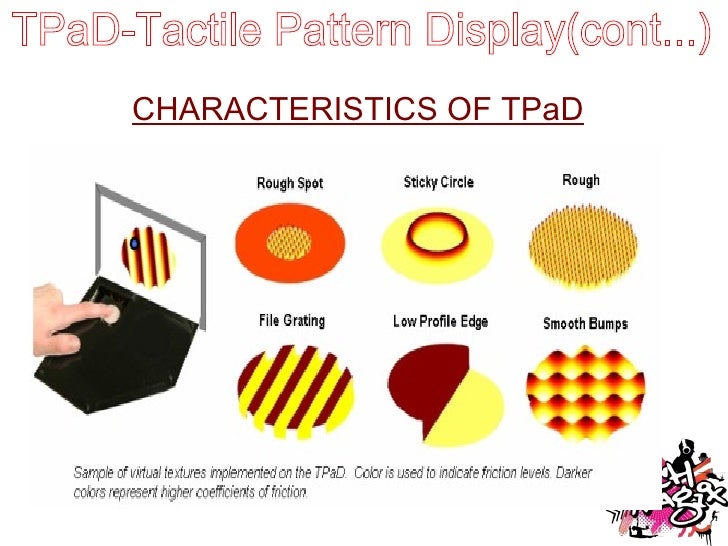 Image result for tactile pattern display
