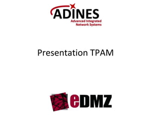 Presentation TPAM 