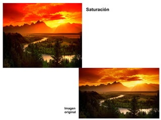 Saturación




Imagen
original
 