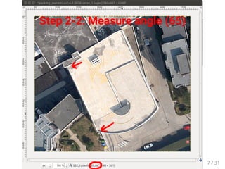 Step 2-2: Measure angle (65)
7 / 31
 
