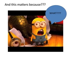 And this matters because???WHAT????