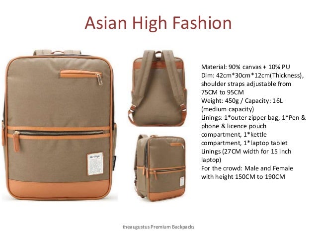 theaugustus premium backpacks a look at the selection