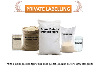 CORPORATE PRESENTATION BY ATIF HASAN RICE EXPORTER | PPTX