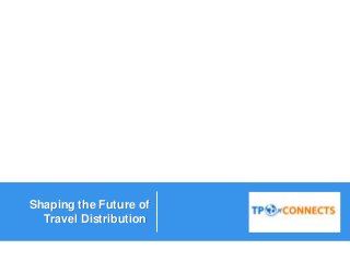 Shaping the Future of
Travel Distribution
 