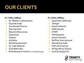 Jude Reddy Trinity Partners Corporate Profile | PPSX