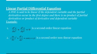 PDE HOMOGENEOUS EQUATIONS