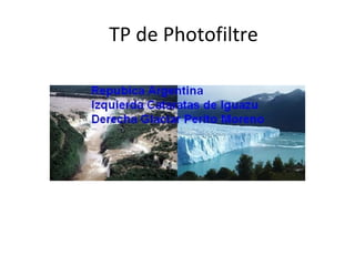 TP de Photofiltre 