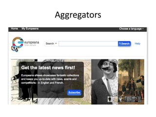 Aggregators

 