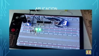 APLICACION
ES
• Oscilador
• Temporizador
• Modulador de frecuencia
• Divisor de frecuencia
• Generador de señales rectangulares y triangulares
 