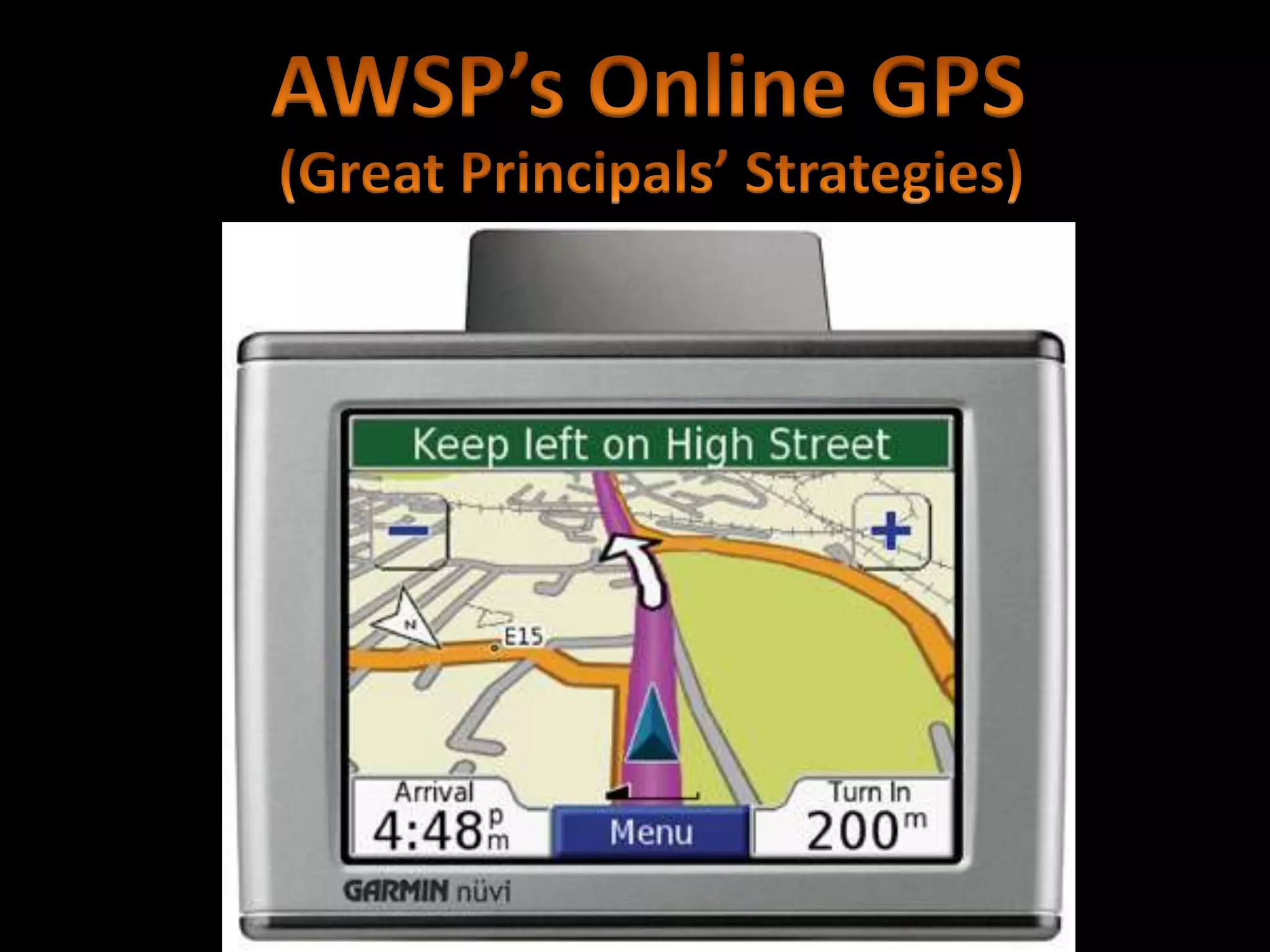 AWSP’s Online GPS(Great Principals’ Strategies)