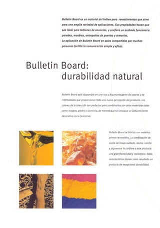 Folleto Bulletin Board