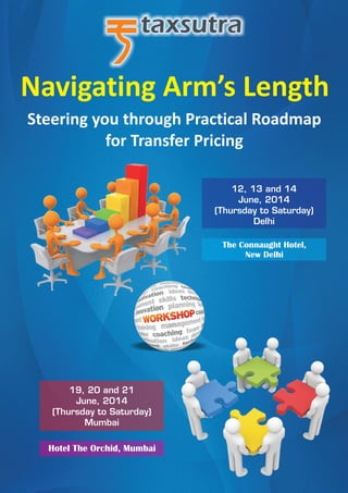 Three days unique Transfer Pricing workshop in Delhi and Mumbai