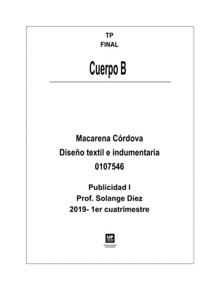 Tp final publicidad | PDF