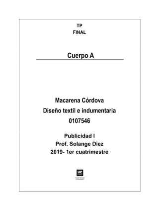 Tp final publicidad | PDF