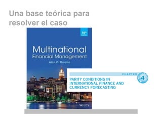 Una base teórica para
resolver el caso
 