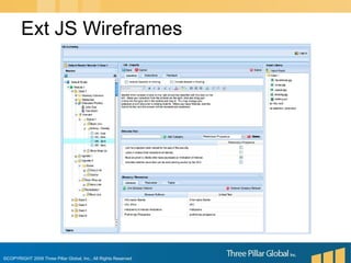 Ext JS Wireframes