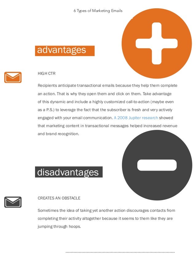 6 Types Of Marketing Emails