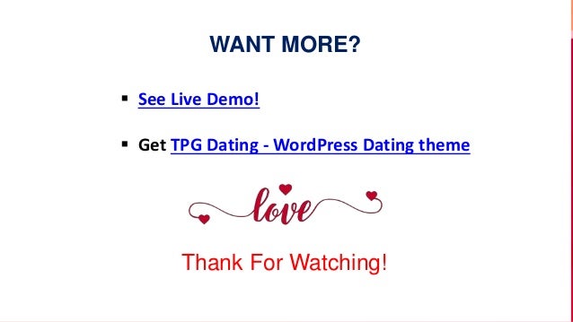 tpg dating free wordpress dating theme wordpress dating theme free