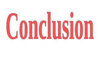 Conclusion 