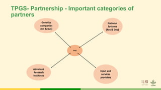 Tropical Poultry Genetic Solutions (TPGS): Delivering farmer preferred, productive and ecologically adapted poultry to smallholders