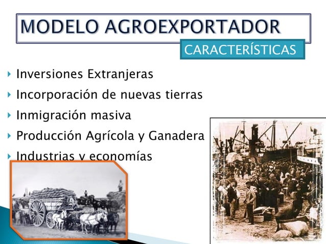 Tp historia modelo agroexportador proyecto económico de la generación