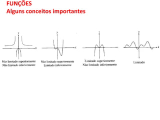 FUNÇÕES
Alguns conceitos importantes
 