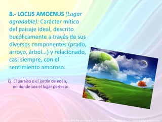 7.- HOMO VIATOR (El hombre viajero): Carácter itinerante del vivir humano, considerada la existencia como "camino", viaje o peregrinación.Ej:  