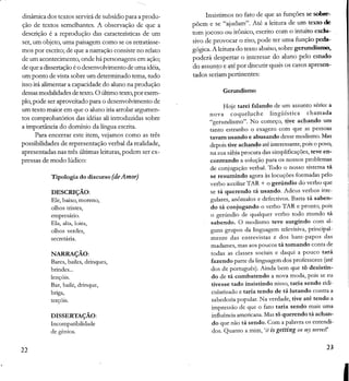 Tópicos sobre a leitura