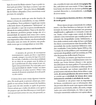 Tópicos sobre a leitura