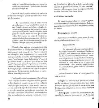 Tópicos sobre a leitura