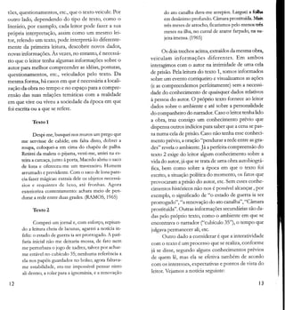 Tópicos sobre a leitura