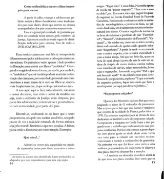 Tópicos sobre a leitura