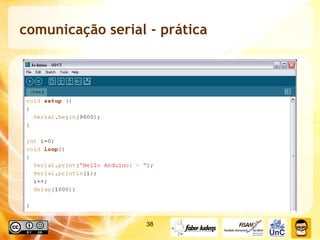 comunicação serial - prática 