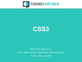 CSS3 (dutch)