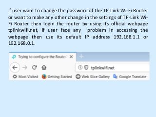 Tplinkwifi.net | TPLink Router Login