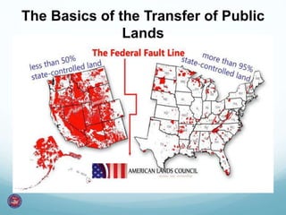 The Basics of the Transfer of Public 
Lands 
 