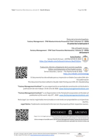 TPM-11: Oil Control II