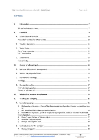 TPM-11: Oil Control II