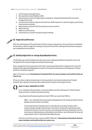 TPM-11: Oil Control II