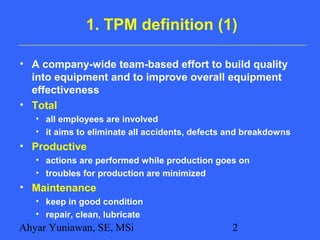 Tpm guide
