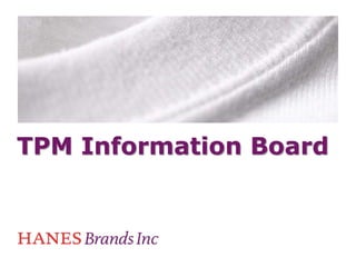 TPM Information Board
 