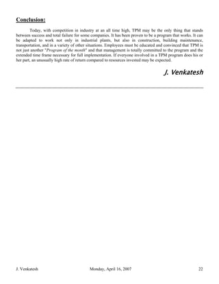 Tpm intro | PDF
