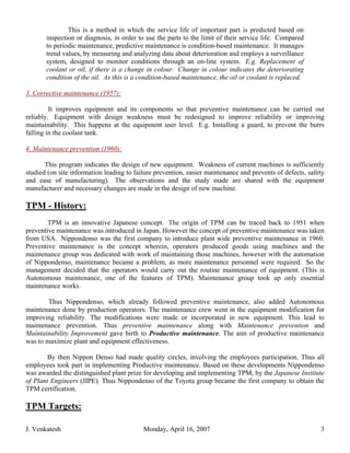 Tpm intro | PDF